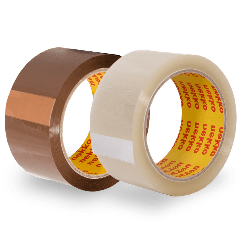 nekko transparent & Braun adhesive tapes